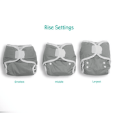 Thirsties Duo Wrap Hook & Loop Rise Settings